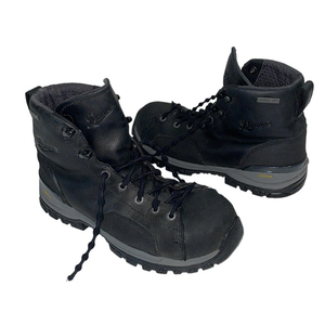 Danner womens US 7 / EUR 37.5 Stronghold 5” black NMT waterproof work boots. EUC